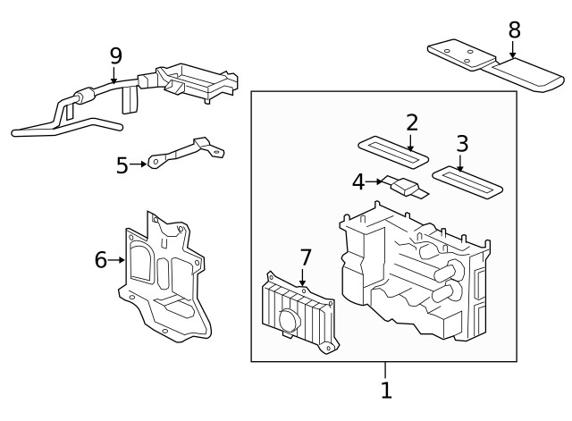 Genuine GM Alternator Control Module 12613817
