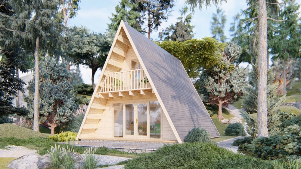 A-Frame Moose 19 ft. x 23 ft. A frame building
