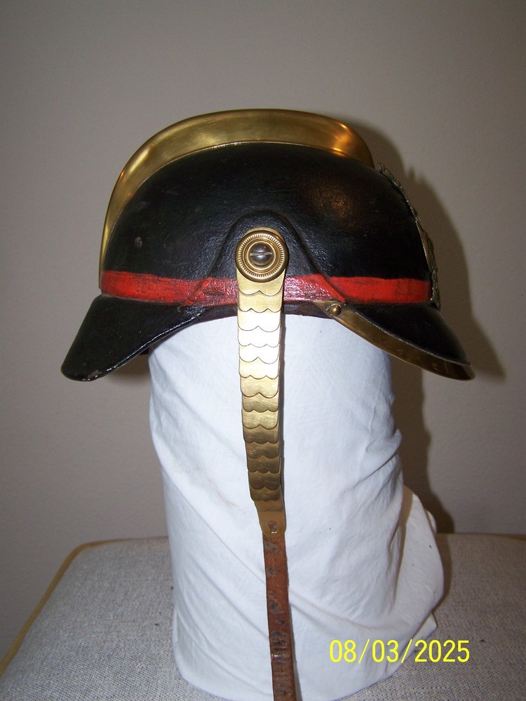 German Freemason Fireman's Helmet Early 1900's