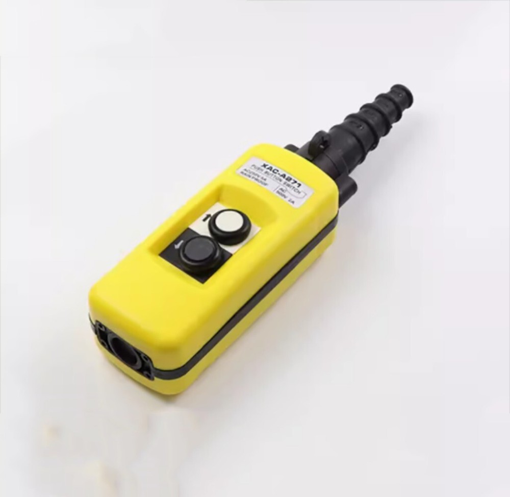 1pcs Pendant Control Stations Crane 2 Pushbutton Switch XAC-A271