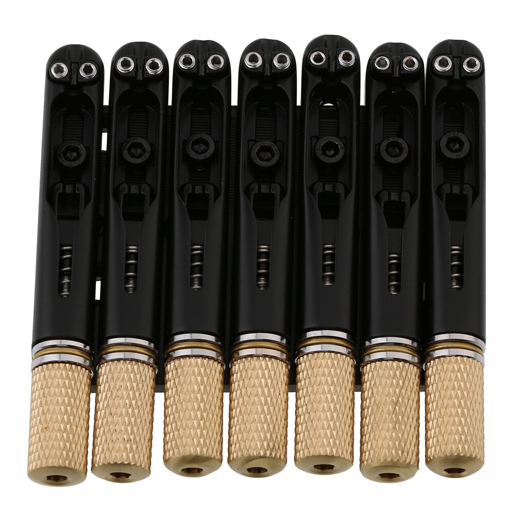 7 String Headless Guitar Bridge Tailpiece for Headless Guitar Accessories