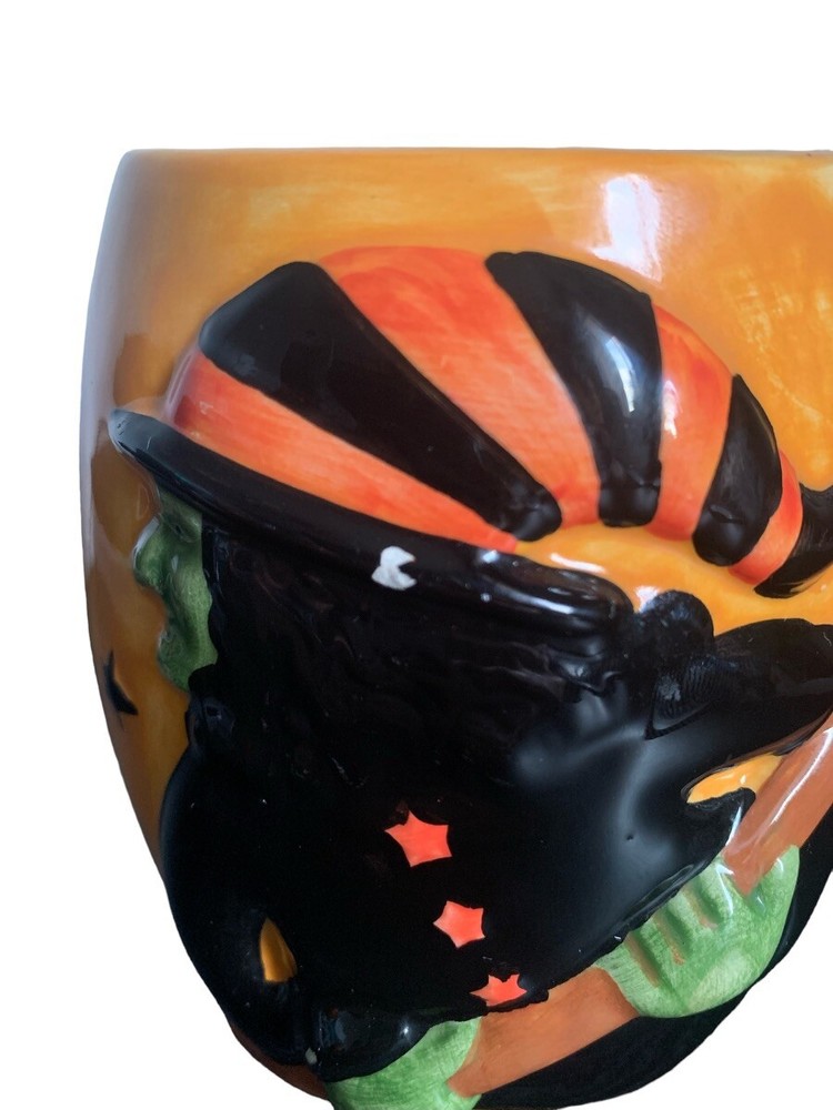 Susan Winget Halloween Witch Ceramic 22oz Mug