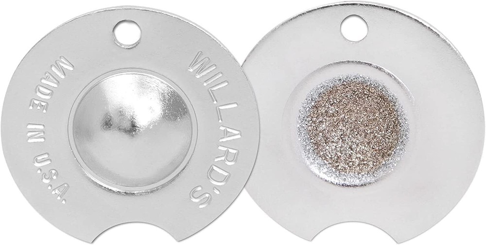 Willard Pool Cue Tip Shaper - Dime Radius