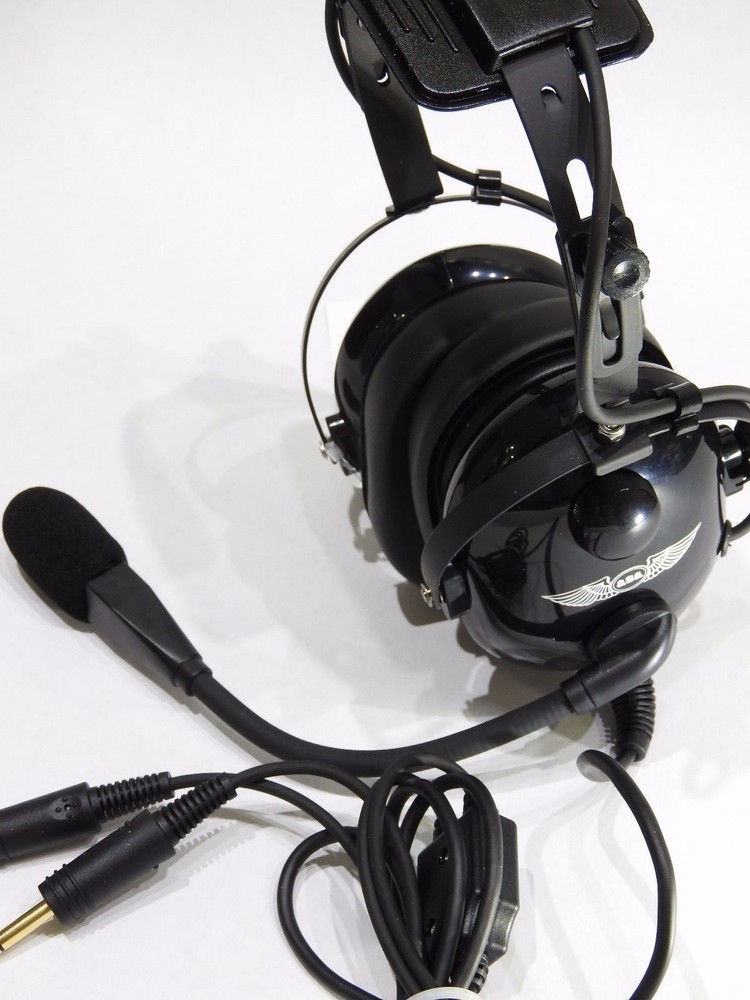 ASA AIR CLASSICS HS-1A GENERAL AVIATION HEADSET