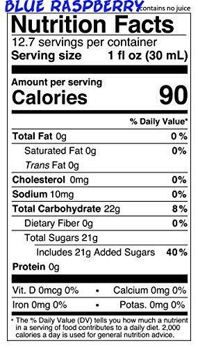 12.7oz Snow Cone Syrups (4 Pack)