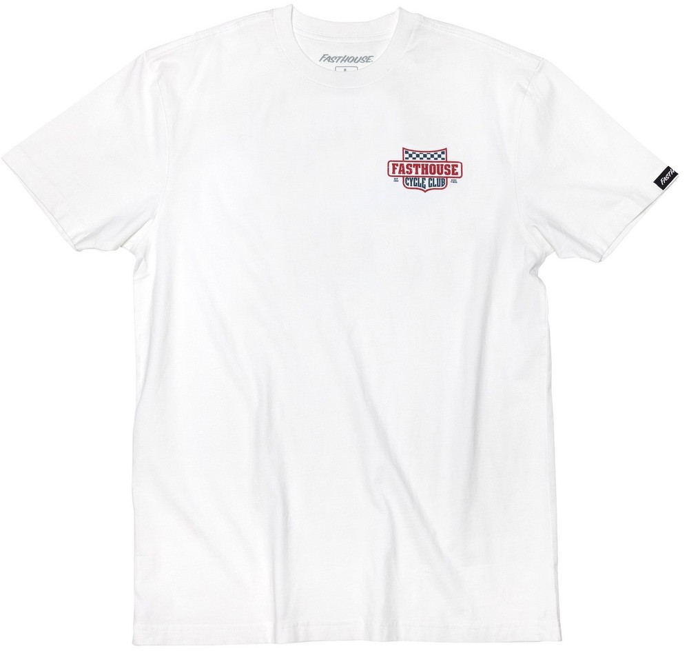Fasthouse Krest Mens Short Sleeve T-Shirt White