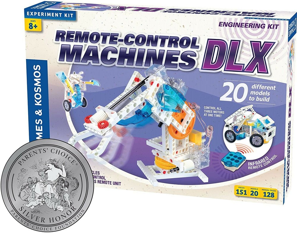 151 PC Thames & Kosmos Remote-Control Machines DLX Engineering 20 Models New