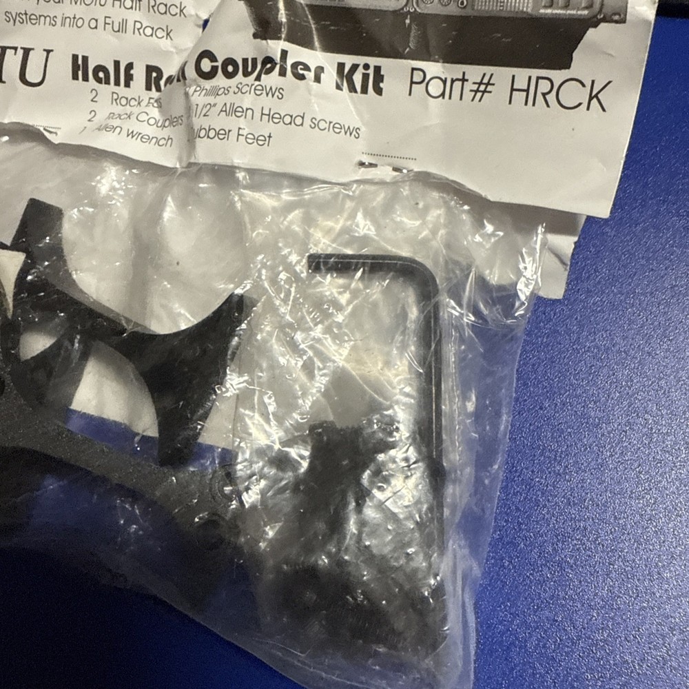 Motu Half Rack Coupler Kit Part # HRCK