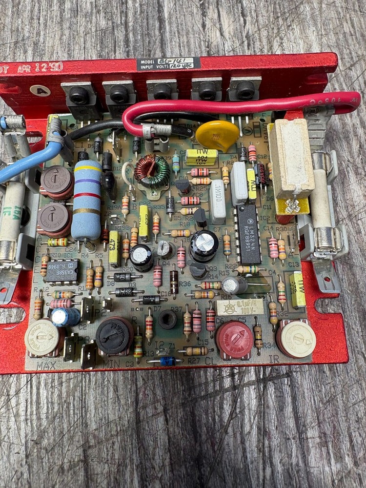 BALDOR DC MOTOR CONTROLLER BC-141 120 VAC