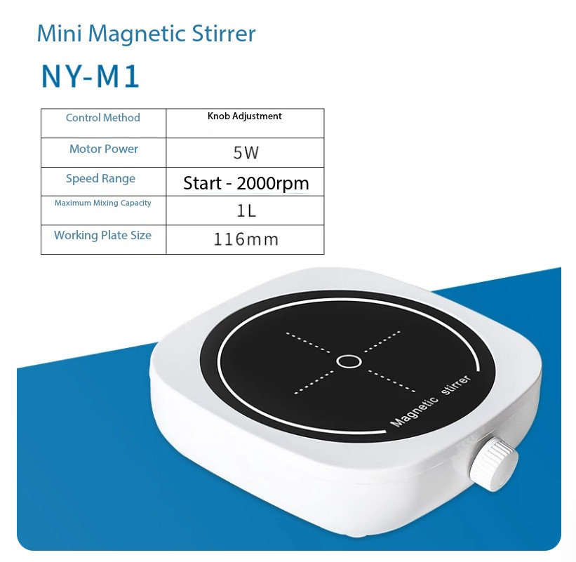 Digital Display Constant-Temperature Magnetic Stirrer, Compact Stirrer