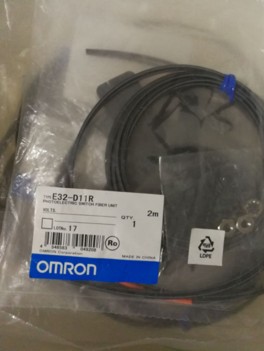 New Omron E32-D11R E32D11R Fiber Optic Sensor