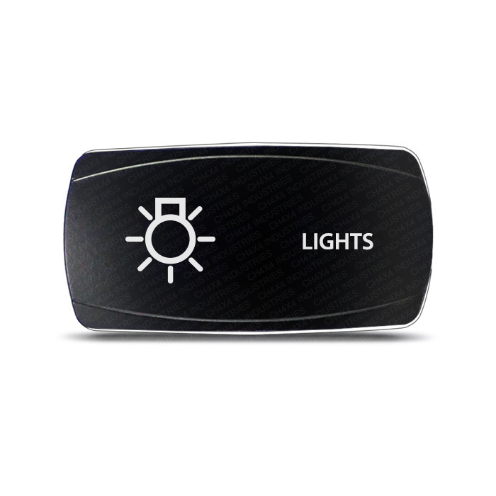 CH4X4 Marine Rocker Switch Lights Symbol