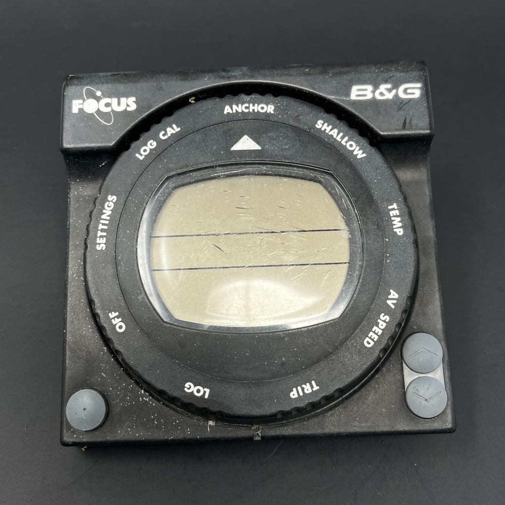 B&G FOCUS Instrument Display Unit Brookes Gatehouse Log Speed Depth Trip Temp