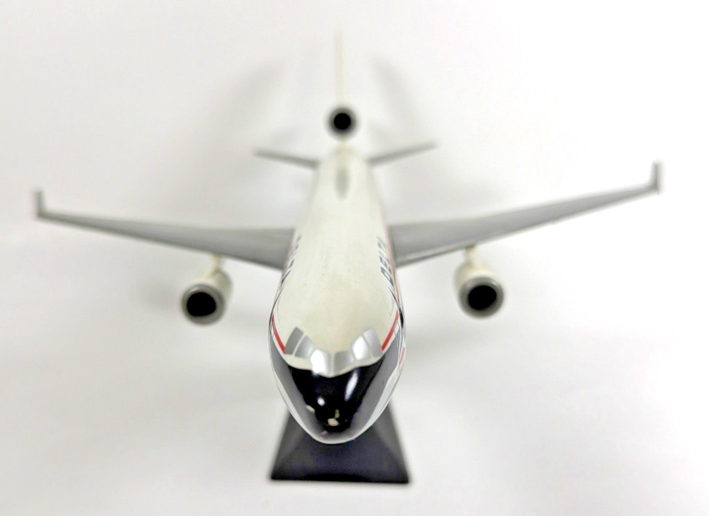 Delta Airlines DC-10 Airplane Model with Stand