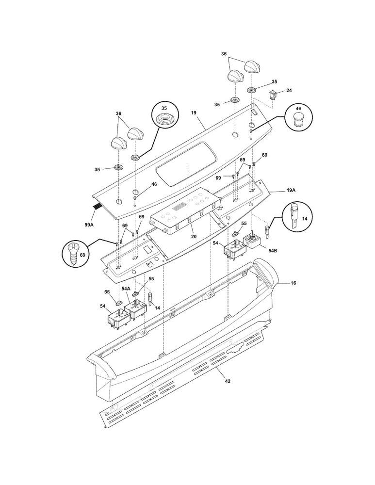 Kenmore Range : Surface Element Control Switch (318293830) {P7691}