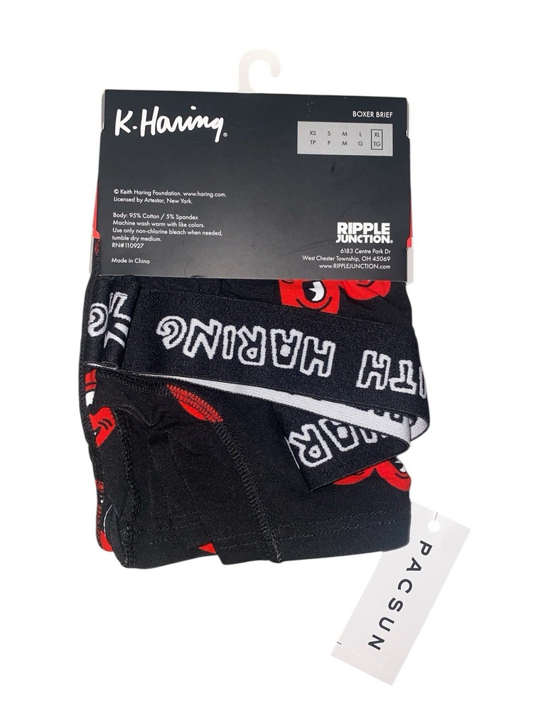 Keith Haring Boxer Brief Size Medium