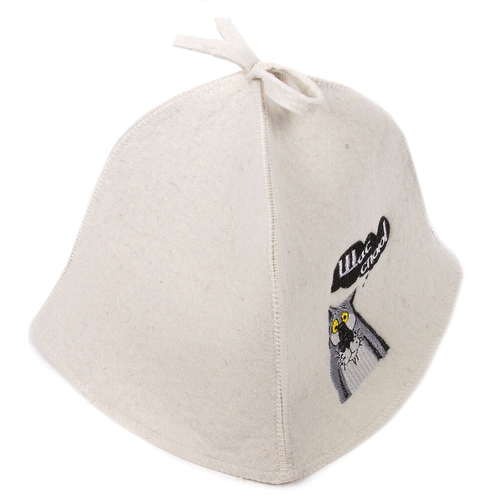 Sauna Hat Banya Hat 100% Wool Spa Hat Шапка для Бани Щаз Спою Шерсть