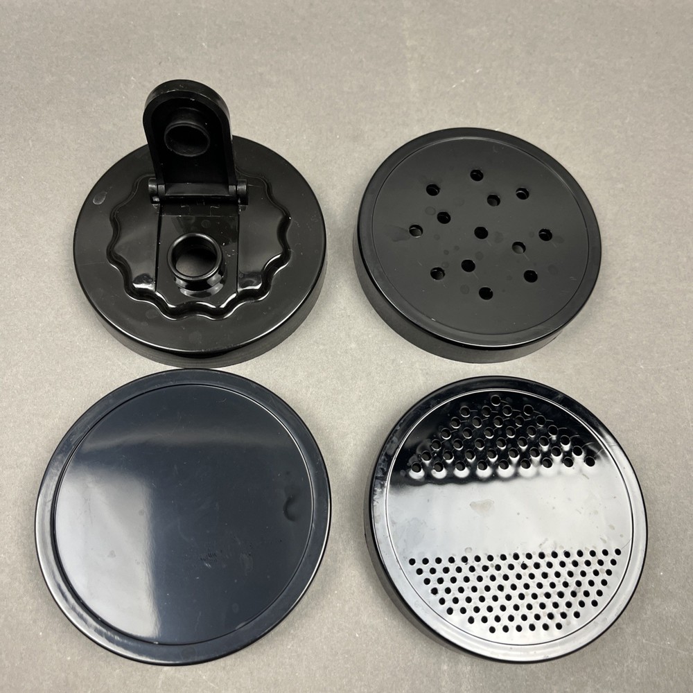 Magic Bullet Blender - (4) Lids- Shaker Lids - Solid Lid - Drinking Lid - MB1001
