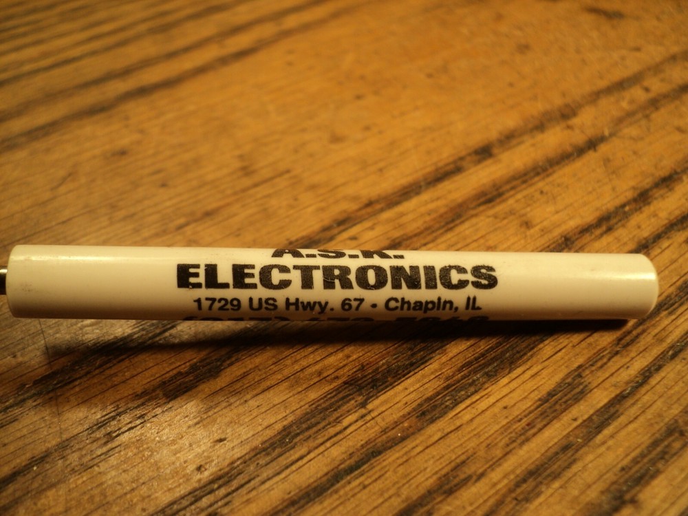 Vintage Small Flat Blade Screw Driver A.S.K. Electronics Chaplin IL