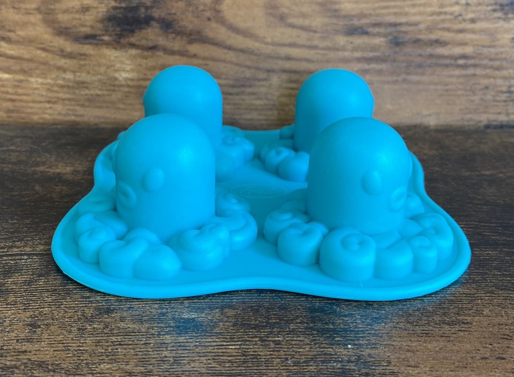 Octopus Shape Silicone Reusable Ice Cube Mold Cocktail Ice Chocolate Candy