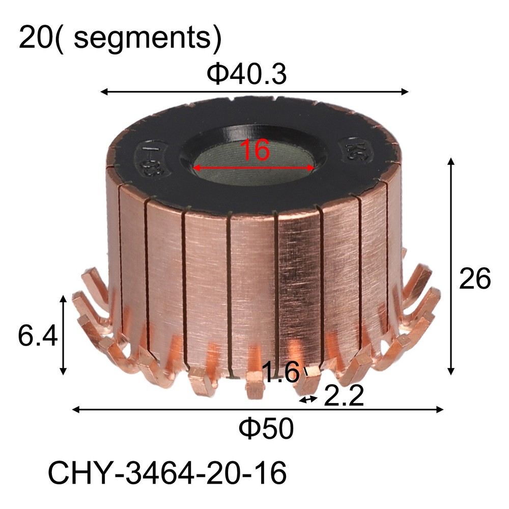 Reliable Copper Motor Commutator Designed for Optimal Appliance Functionality