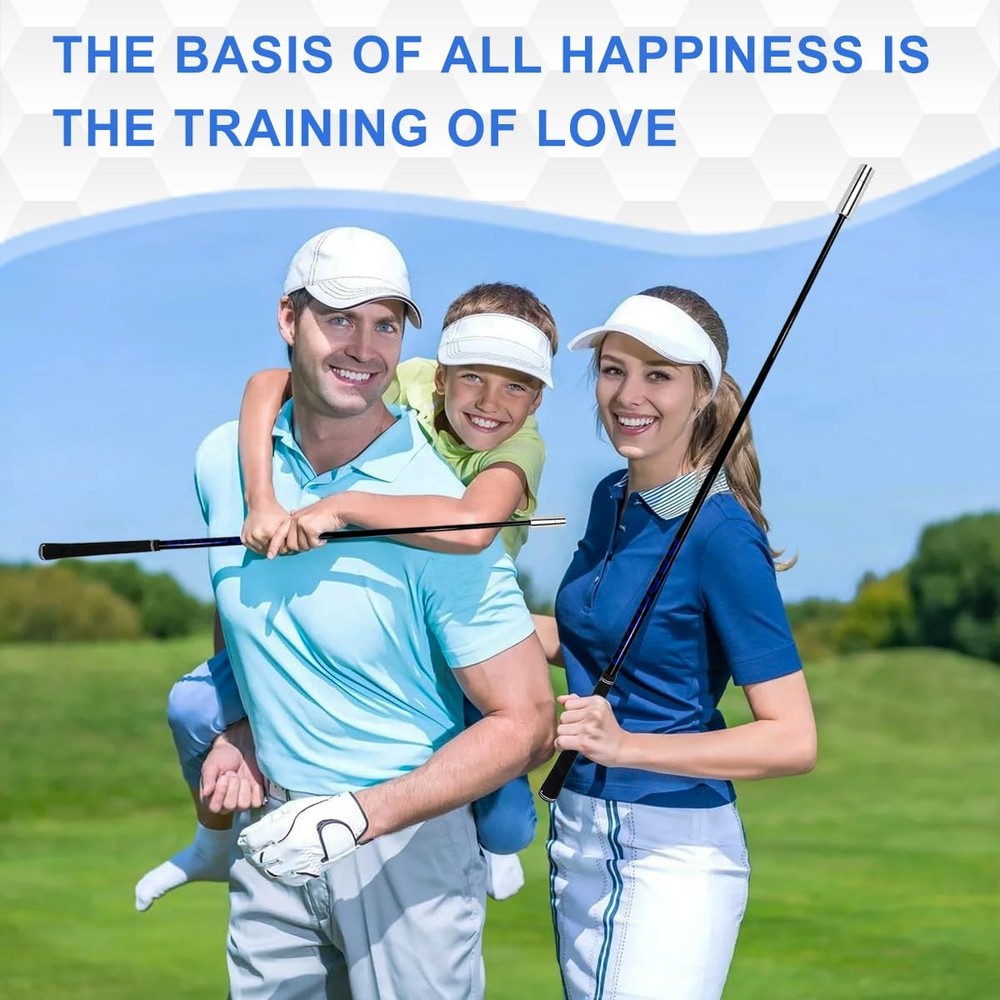Golf Swing Trainer, Golf Swing Training Aid Warm up Stick for Improving Rhyth...