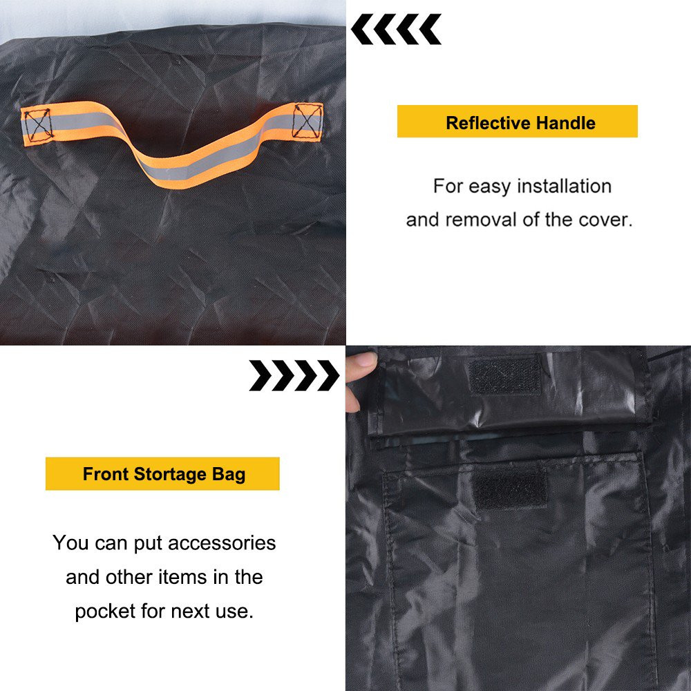 420D Robotic Pool Cleaner Cover Waterproof Windproof Caddy Protector with Handle