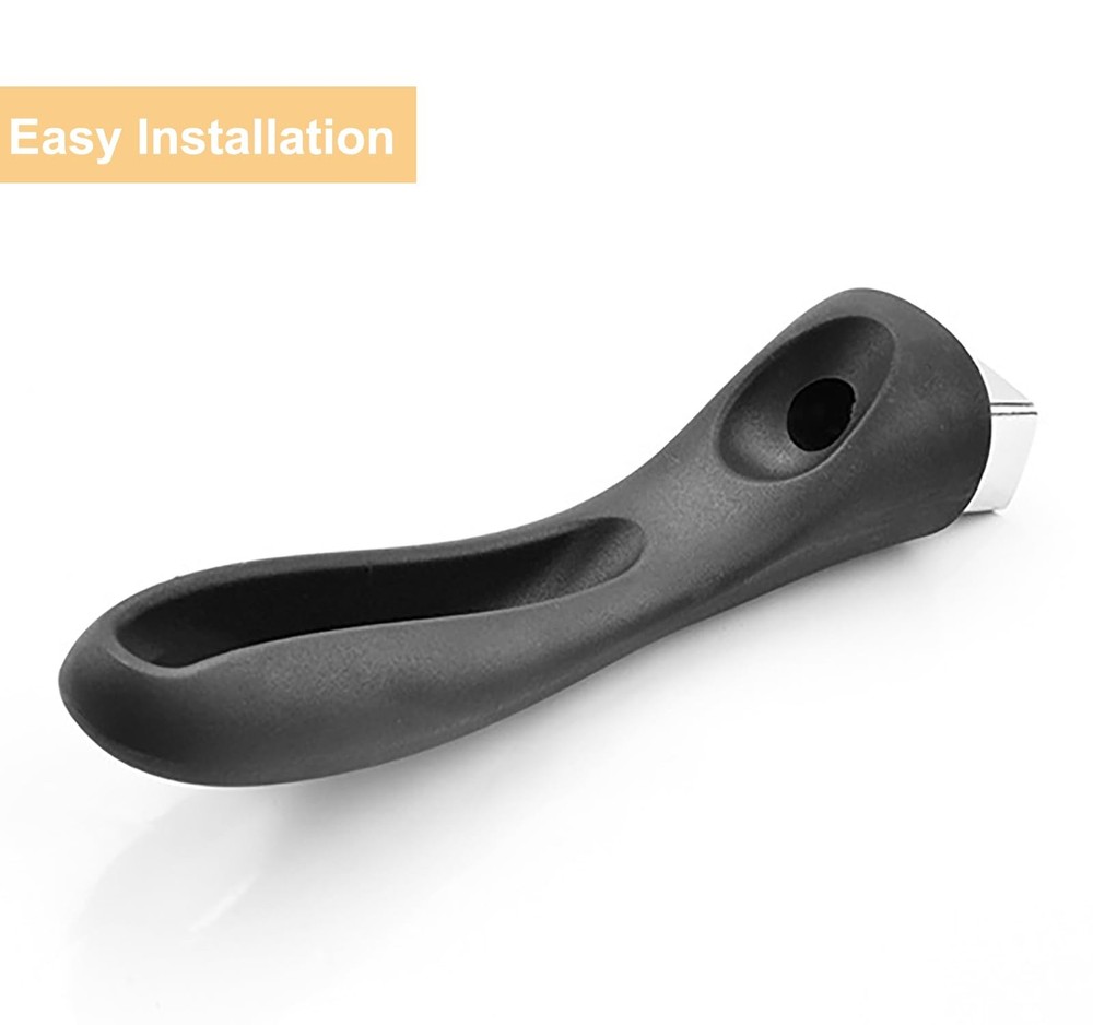 LIFTATAPA Bakelite Pot Handle, Scald-Proof Long Handle Replacement Black