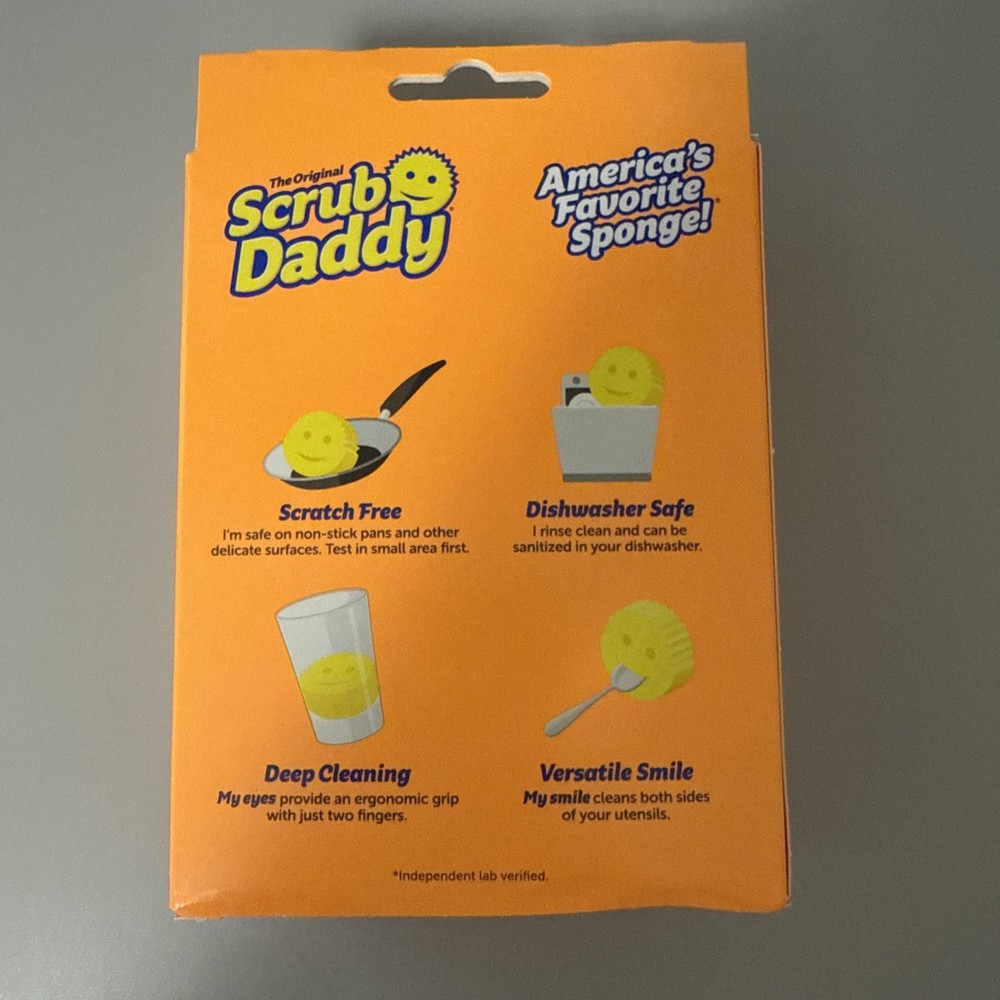 Scrub Daddy The Original Scrub Daddy Polymer Foam Sponge Non-Scratch