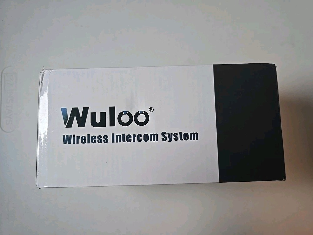 Wuloo Wireless 1 Mile Range Home Intercom System 2 Pack W888-P2 Multi Channel