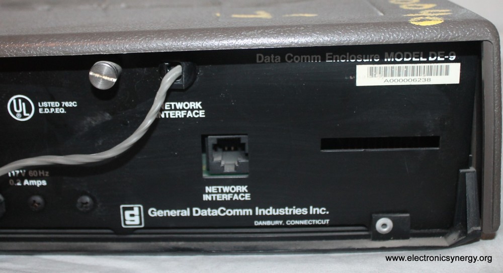 Vintage General DataComm 500A/56 Business Modem Data Communications Unit