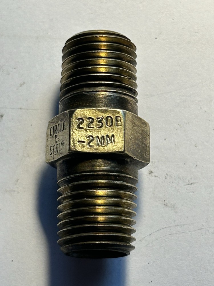 CIRCLE SEAL CONTROLS 2230B-2MM CHECK VALVE