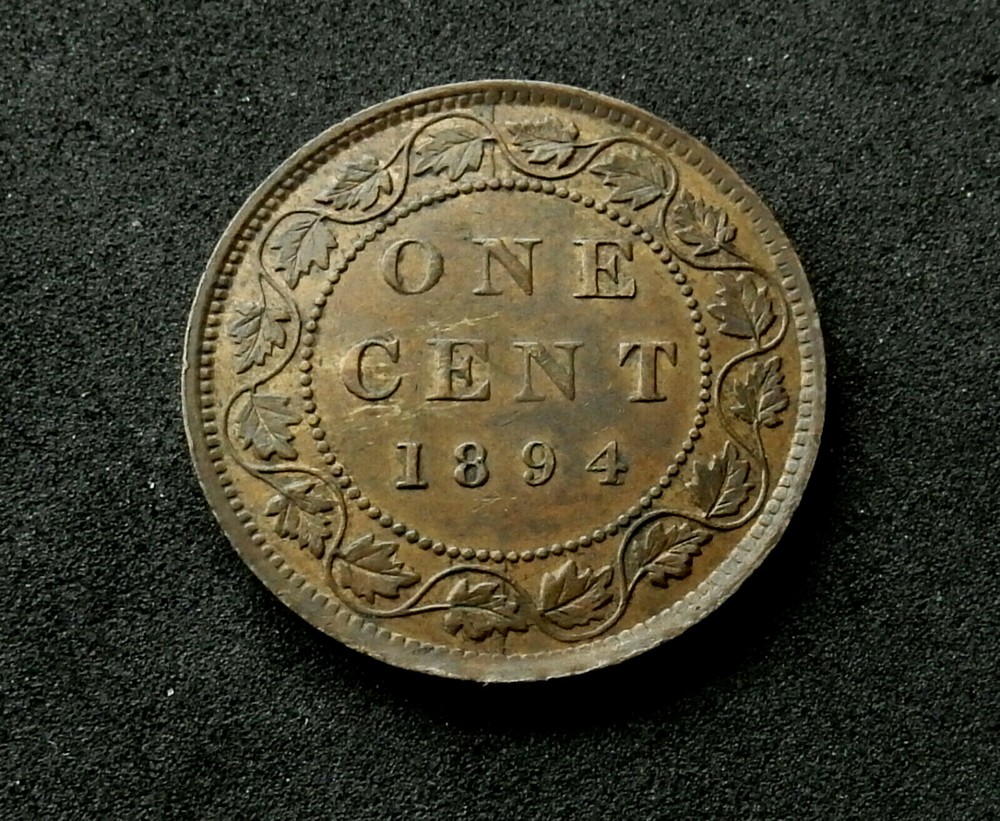 Canada 1 Cent, 1894. aUNC