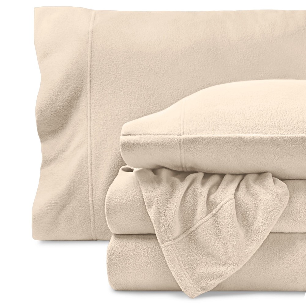 Plush Lightweight Split Head Flex King 4 Piece Sheet Set OEKO TEX Certified