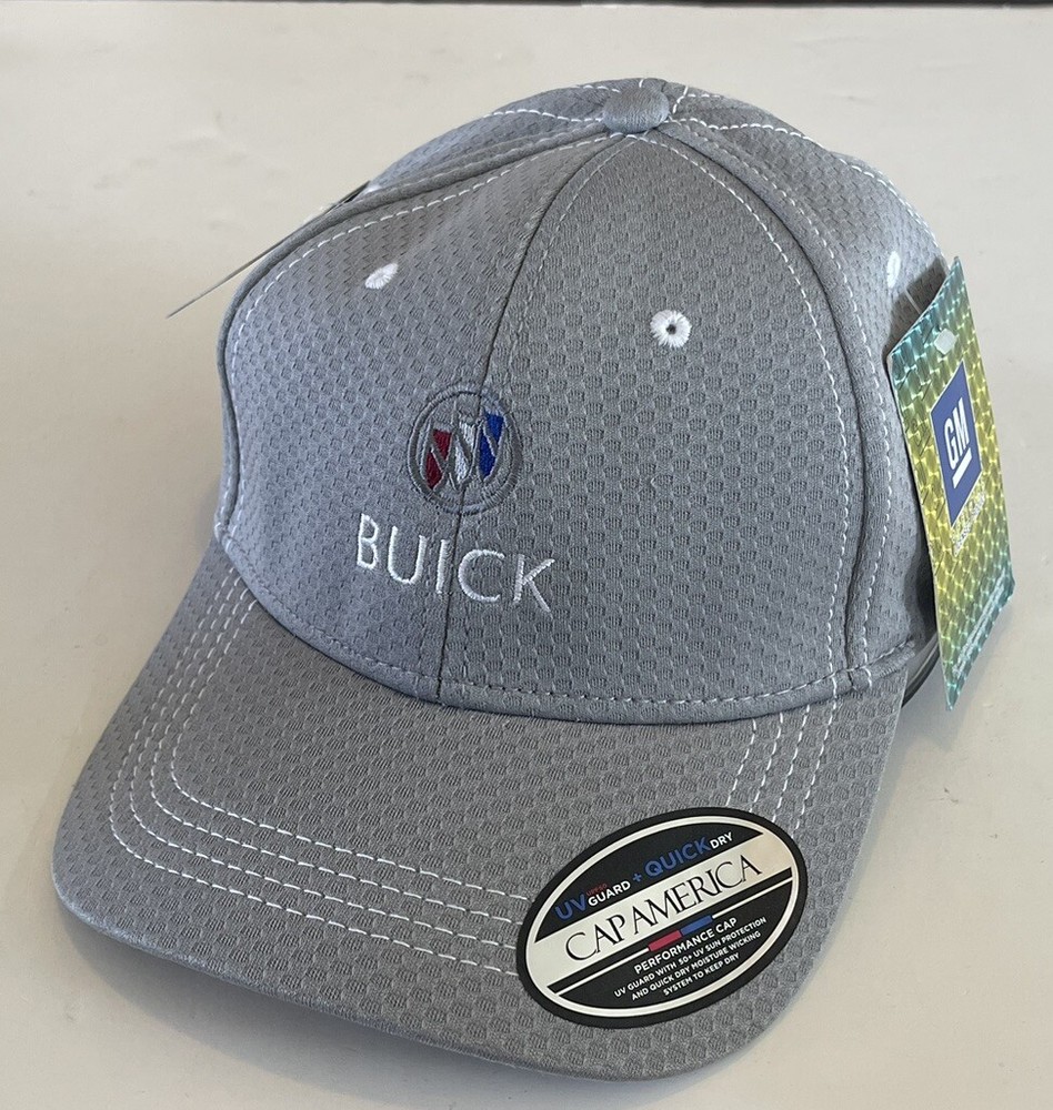 NWT GM BUICK Golf Hat, Unworn, Gray