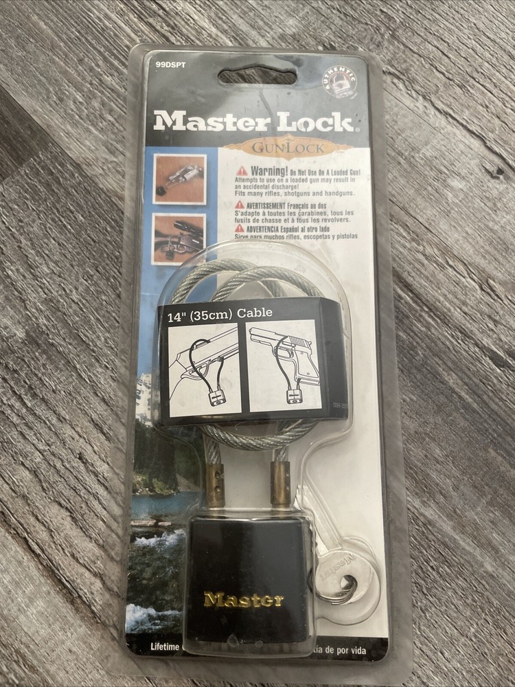 Master Lock 99DSPT Cable Gun Safety Lock New