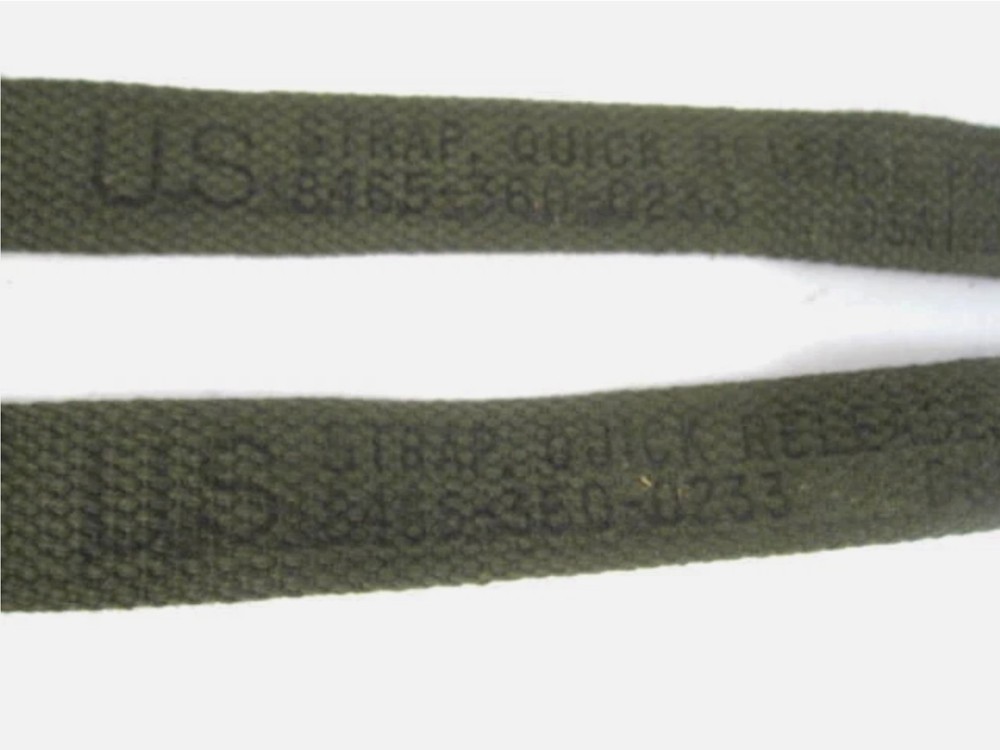 Early Vietnam War Canvas Packboard Pack Strap MINT