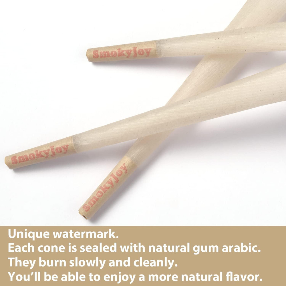 (50 Pack) King Size Cones - Pre Rolling Rolled Preroll Papers With Filter