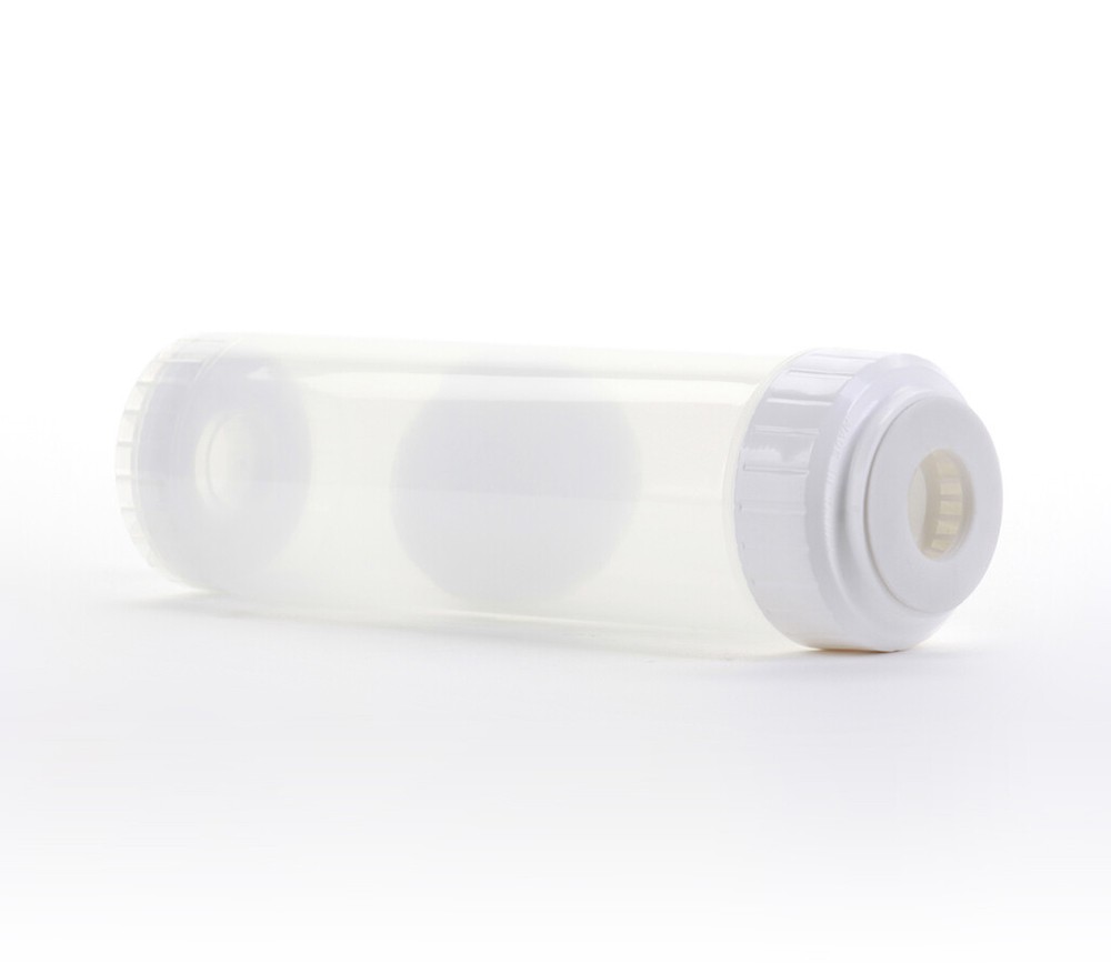 Hydronix Clear Empty Standard Size Water Filter Cartridge Pre/Post Use 2.5 x 10