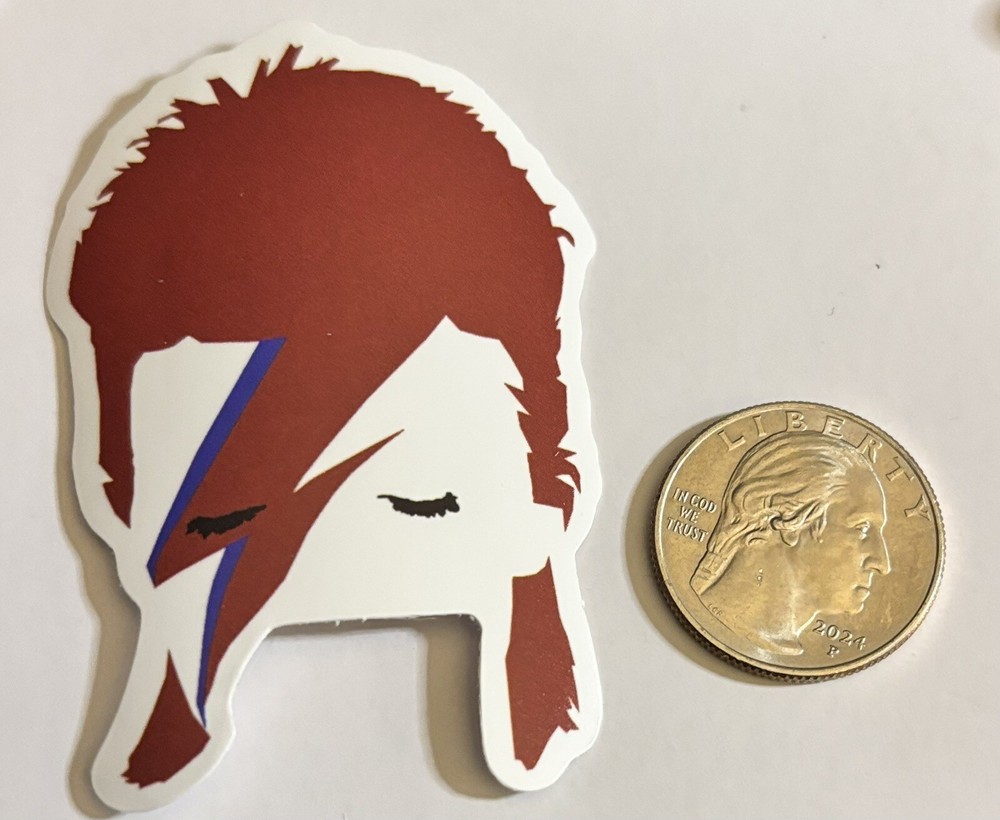 David Bowie Sticker Ziggy Stardust