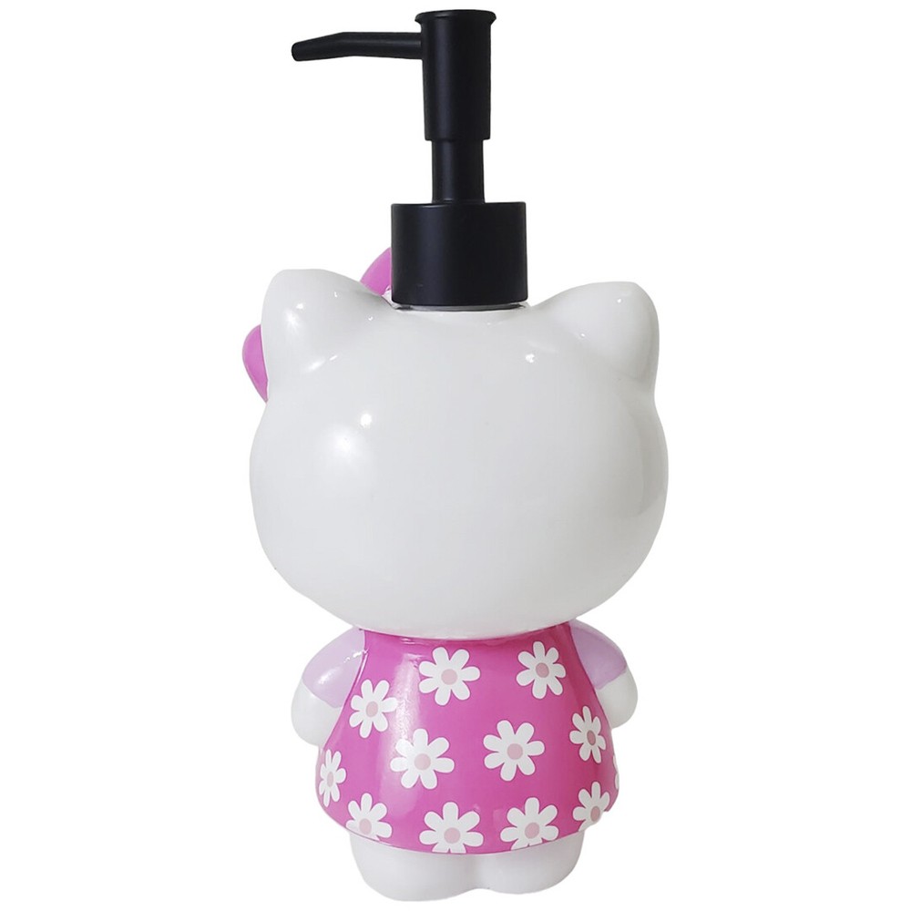 NEW HELLO KITTY SANRIO 3D AUTHENTIC PINK BATH LOTION SOAP DISPENSER PUMP