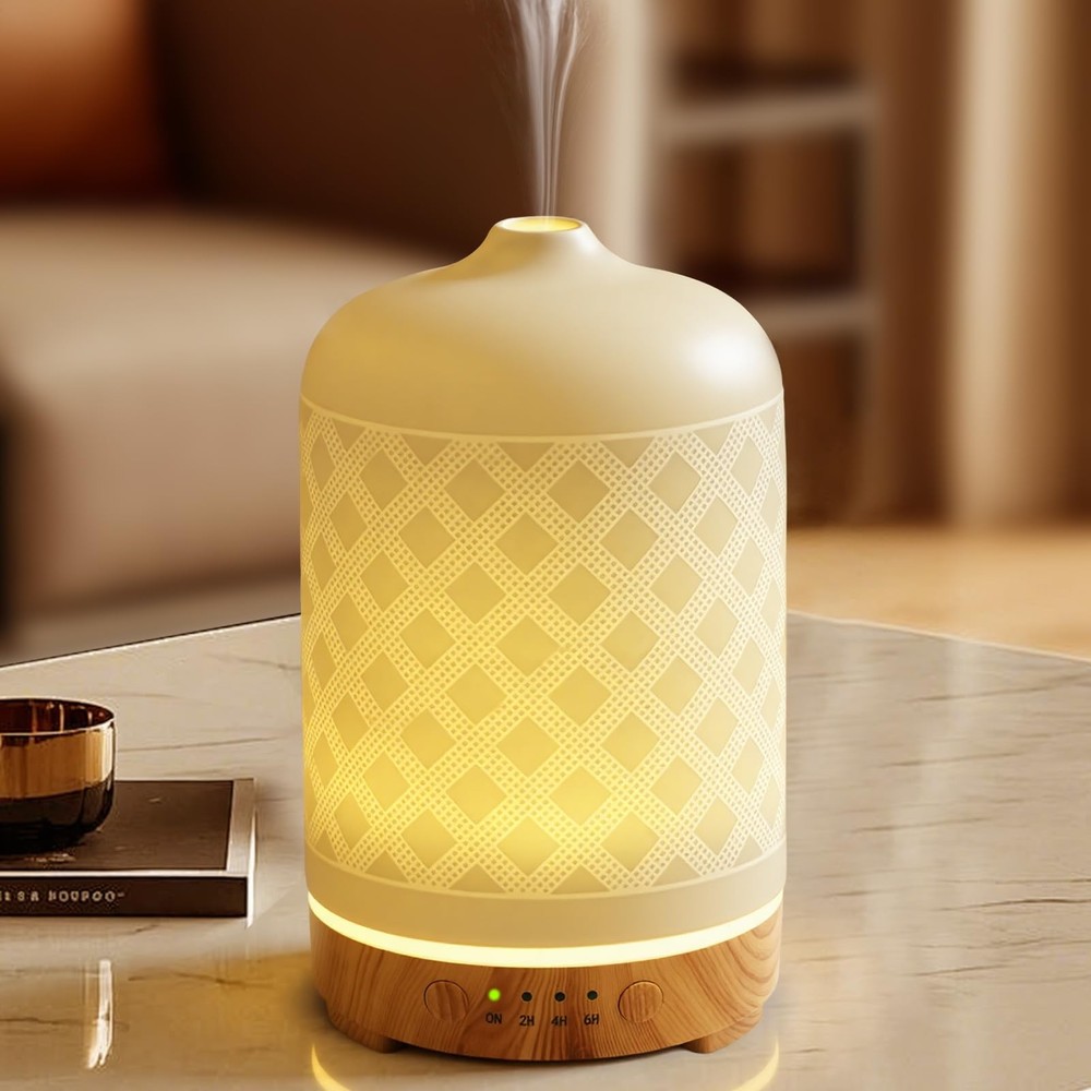 Essential Oil Diffuser Ceramic Diffuser -Aromatherapy Diffuser for Essential ...