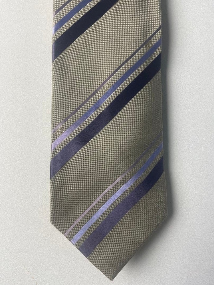 GUCCI striped silk tie