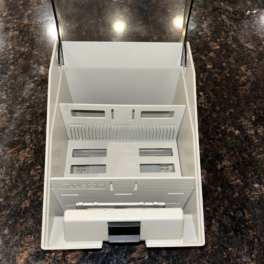 Allsop Storage Box Case Holder Organizer CDs Computer Disc