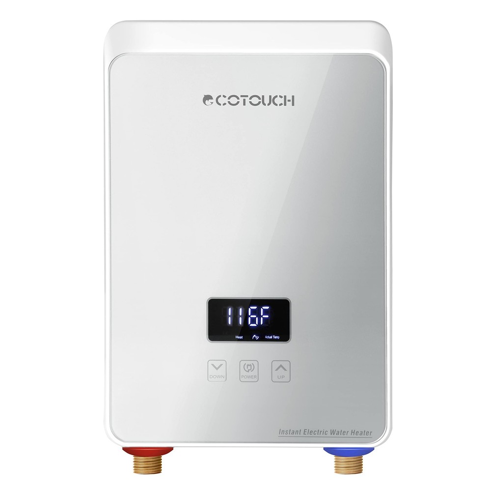 Electric Water Heater, 5.5kW 240V Tankless Water Heater On Demand Hot Water H...