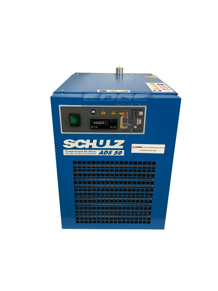 SCHULZ 50 CFM REFRIGERATED COMPRESSED AIR COMPRESSOR DRYER 115V, COMPLETE KIT