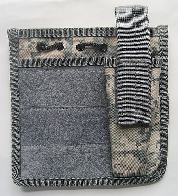 New Airsoft Molle Commanders Admin Panel Map Pocket Nylon Utility Pouch