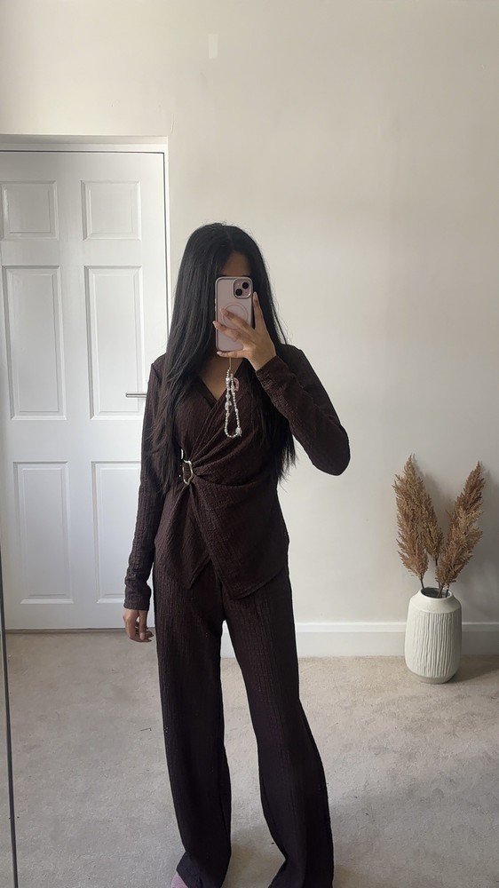 crepe coord set