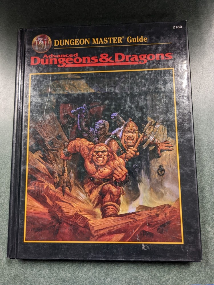 Dungeon Master Guide.   Advanced Dungeons & Dragons 2160 1995 AD&D TSR