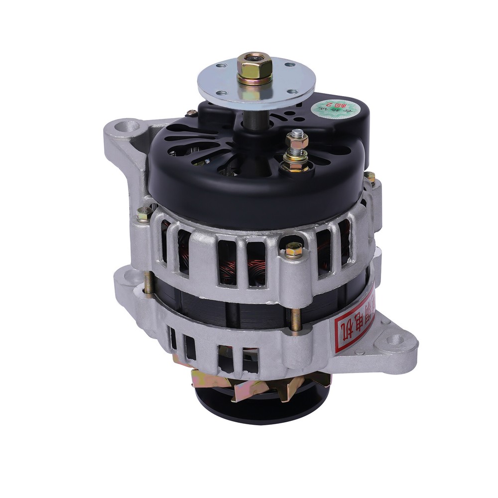 Permanent Magnet Synchronous Generator DC 24V Dual Wheel Generator Copper 2000W